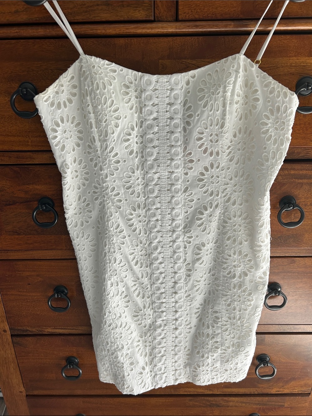 White Eyelet Lilly Pulitzer Dress